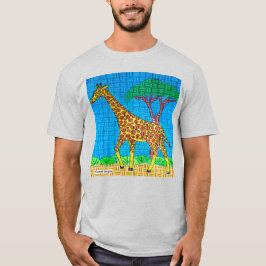 Giraffe (vivid) - T - Shirt für Männer