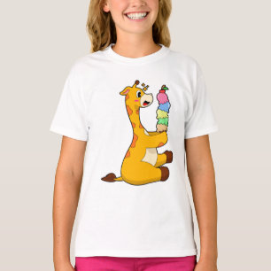 Giraffe Waffeleis T-Shirt