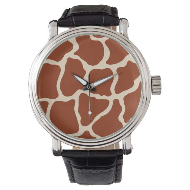 Giraffe Watch Armbanduhr (Vorderseite)