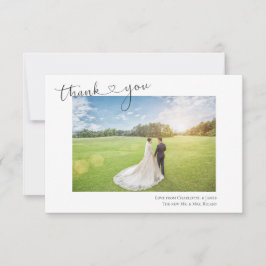 Giraffe Wedding Vielen Dank Dankeskarte
