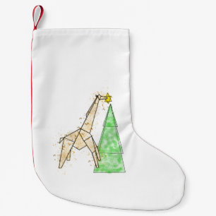 Giraffe Weihnachtsfest-Strumpf Kleiner Weihnachtsstrumpf