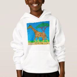 Giraffe (weiß) - Junge Hoodie