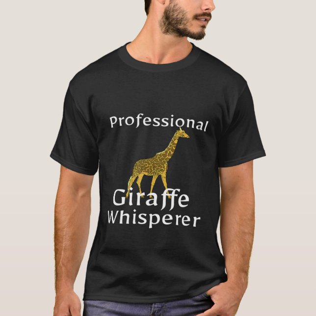Giraffe Whisperer T-Shirt (Vorderseite)