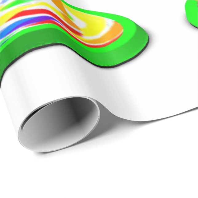 Giraffe Wrapping Paper Geschenkpapier (Rolleneckpunkt)