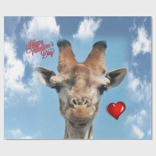 Giraffe Wrapping Paper Geschenkpapier