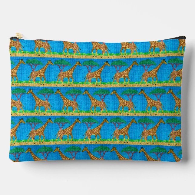Giraffe - Zubehörbeutel Zubehörtasche (Vorderseite)