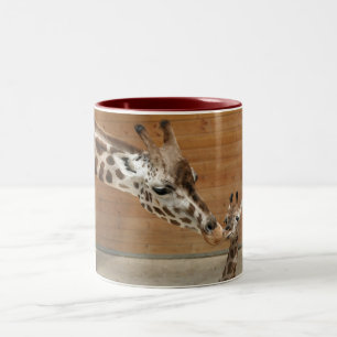 Giraffe Zweifarbige Tasse