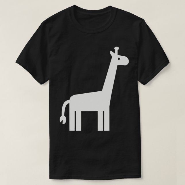 GiraffeGiraffe Giraffen Afrika T-Shirt (Design vorne)