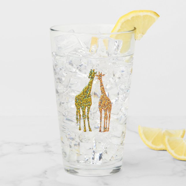 Giraffen 1 glas (Rückseite Ice)