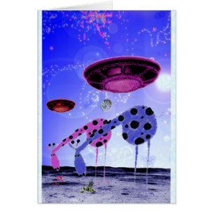 Giraffen auf dem Mond