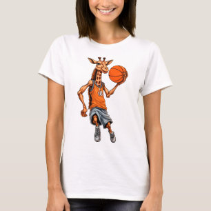 Giraffen Basketball T-Shirt