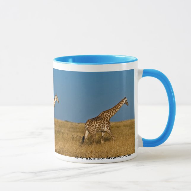 Giraffen bei Etosha NP Tasse (Rechts)