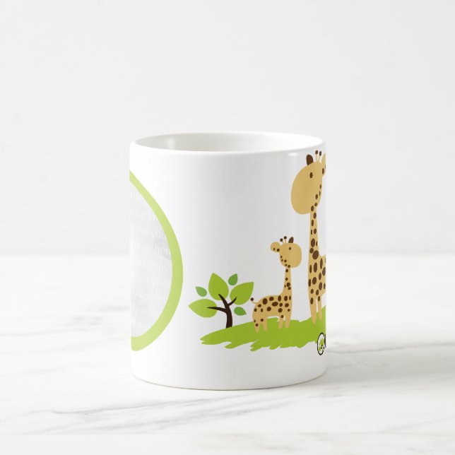 Giraffen-Bio Planeten-Gewohnheits-Tassen Kaffeetasse (Mittel)