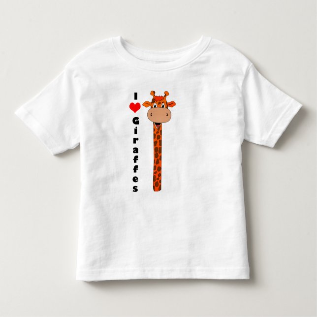 Giraffen der Liebe I Kleinkind T-shirt (Vorderseite)