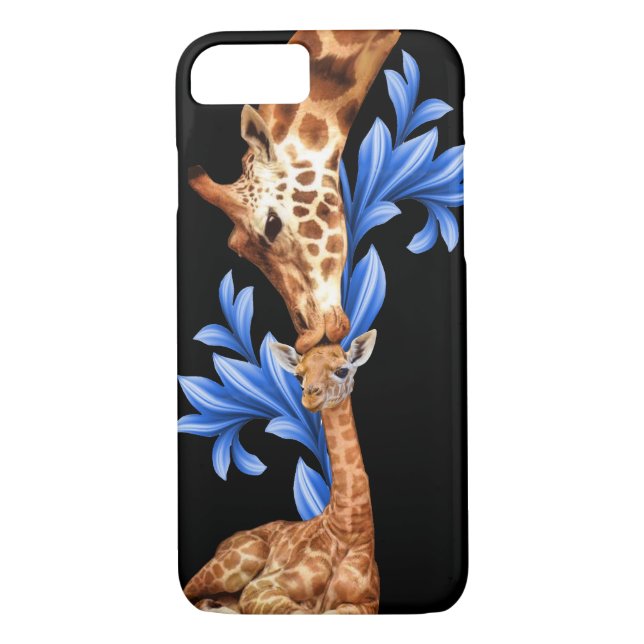 Giraffen die Liebe einer Mutter Case-Mate iPhone Hülle (Rückseite)