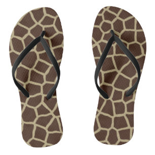 Giraffen-Druck drehen Reinfälle um Flip Flops
