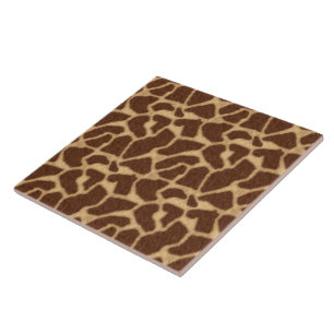 Giraffen-Druck Fliese