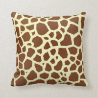 Giraffen-Druck-Kissen