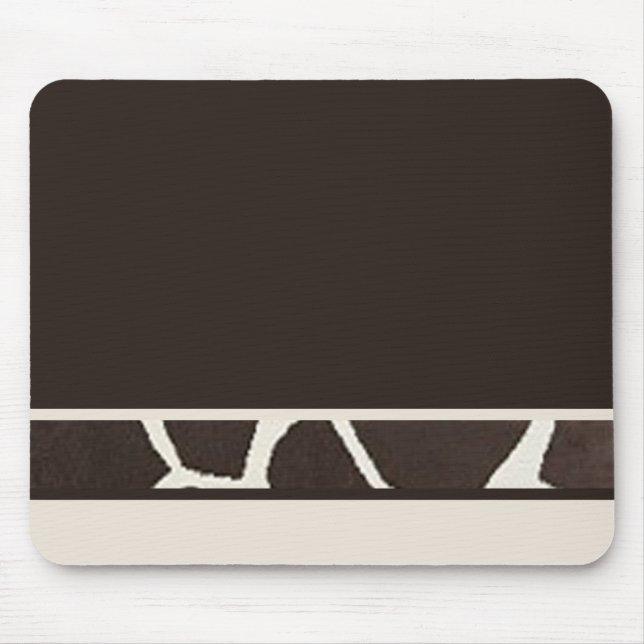 Giraffen-Druck Mousepad (Vorne)