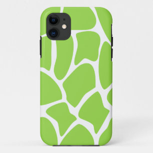 Giraffen-Druck-Muster im Limonen Grün Case-Mate iPhone Hülle