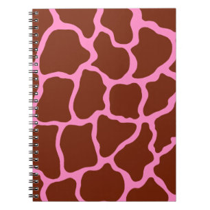 Giraffen-Druck Notizbuch Notizblock