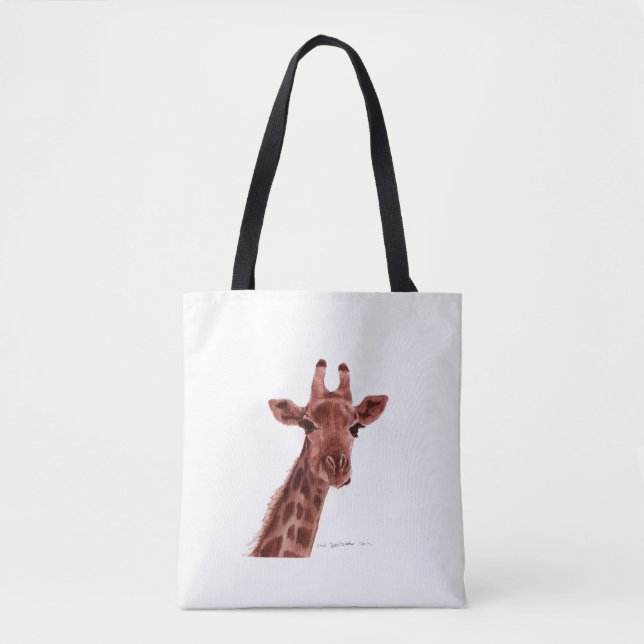 Giraffen-Einkaufstasche (Vorderseite)
