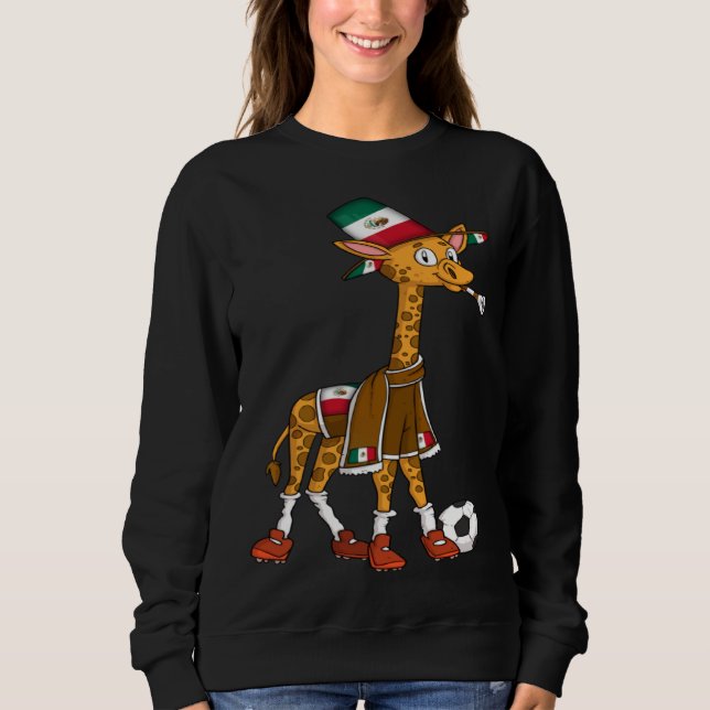 Giraffen-Fan Mexiko Sweatshirt (Vorderseite)