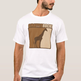 Giraffen-Felsen T-Shirt