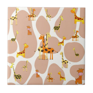 Giraffen Fliese