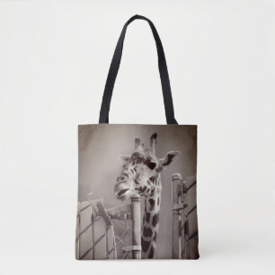 Giraffen-Fotografie - im Vintage-Stil