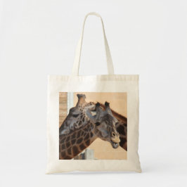 Giraffen-Freunde auf Taschen-Tasche Tragetasche