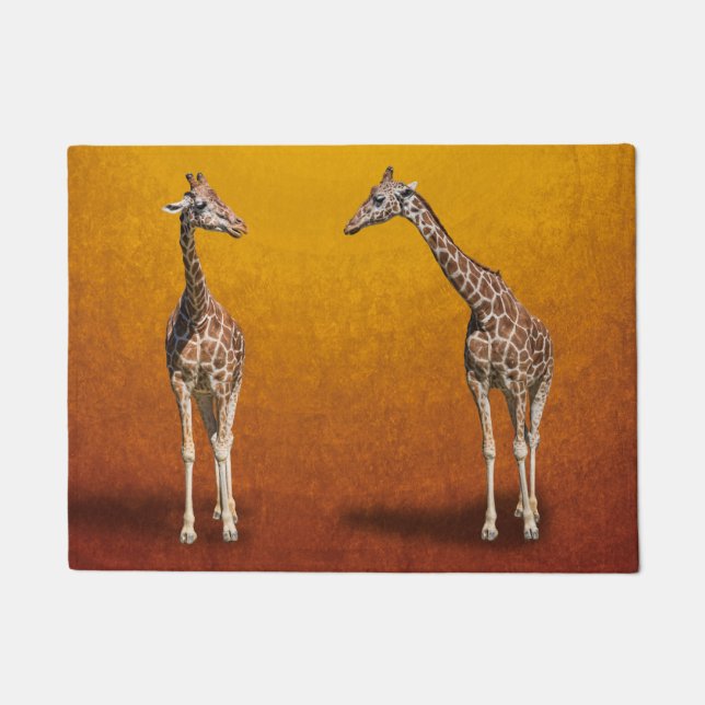 GIRAFFEN FUßMATTE (Vorderseite)