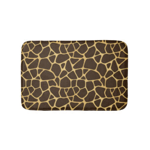 Giraffen-gepunkteter Hintergrund Badematte