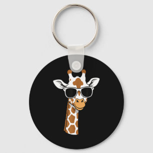 Giraffen-Gesicht-Sonnenbrille Lustige Giraffe für Schlüsselanhänger