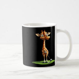 Giraffen-Golf Kaffeetasse