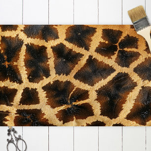 Giraffen-Haut-Fleckmuster-Dekoupage Seidenpapier