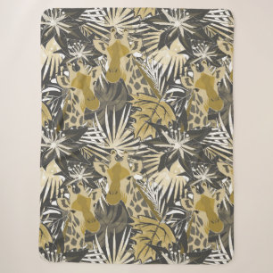 Giraffen im Nachtwald. Sherpadecke