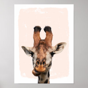 Giraffen-Kinderzimmer-Wandkunst Poster