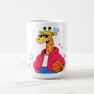 Giraffen können springen : Streetwear Hoops Kaffeetasse