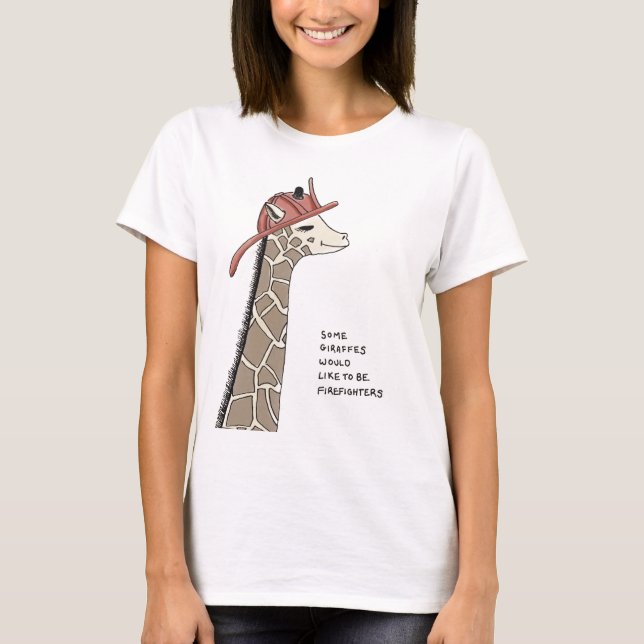 Giraffen-Lappalien T-Shirt (Vorderseite)