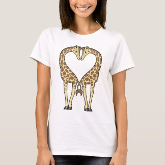 Giraffen-Liebe T-Shirt