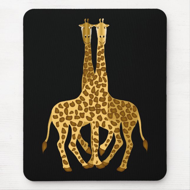 Giraffen Mousepad (Vorne)