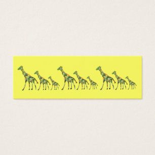Giraffen-Muster-Lesezeichen