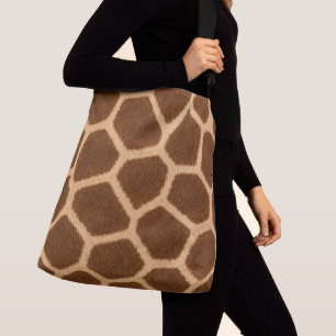 Giraffen-Muster Stylisches Alltagsgepäck Tragetaschen Mit Langen Trägern