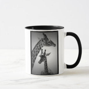 Giraffen, Mutter und Kind Tasse