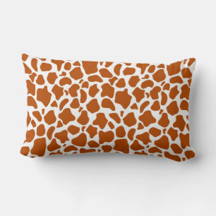 Giraffen Orange Druck Dekoratives Kissen