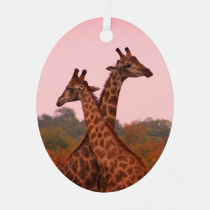 Giraffen Ornament Aus Metall