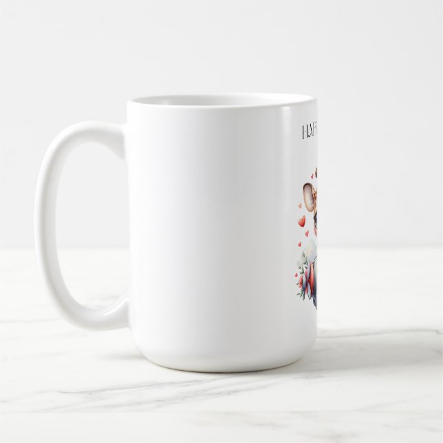 Giraffen-Pilot Geburtstag Kaffeetasse (Links)