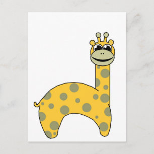 Giraffen Postkarte