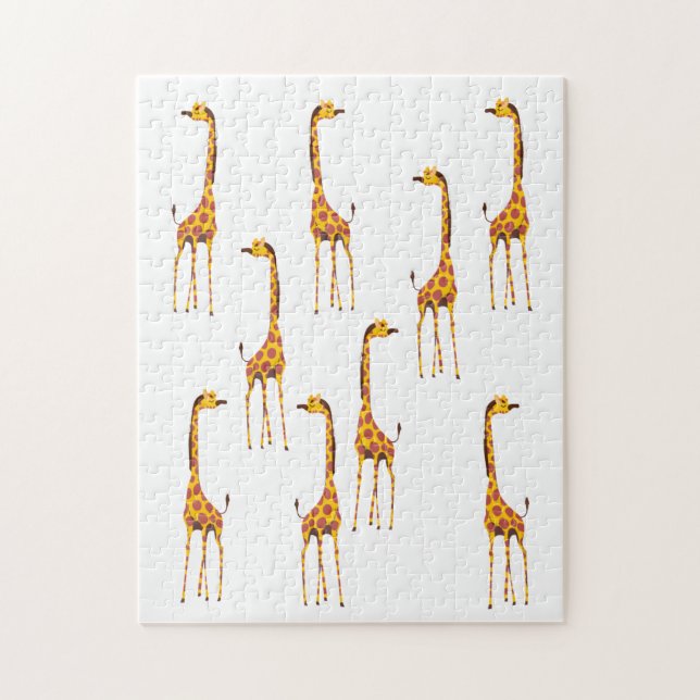 Giraffen Puzzle (Vertikal)